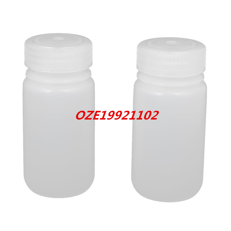 100ml Plastic Round Laboratory Reagent Bottle Sample Thicken Bottle Clear