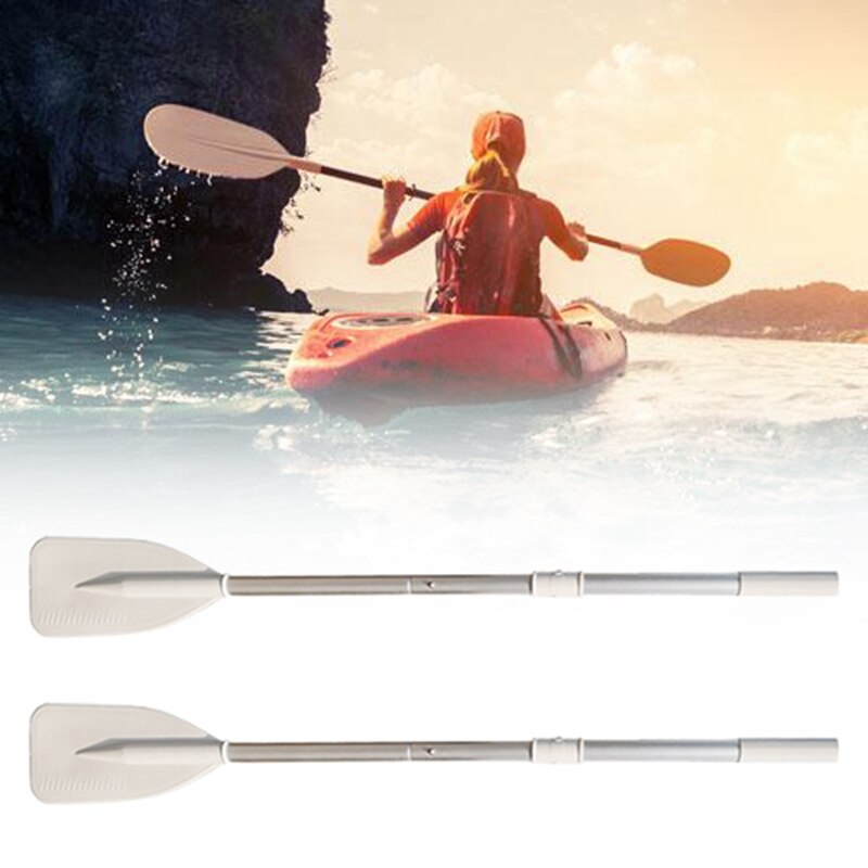 1Pair Kayak Paddle Aluminum Alloy Kayak Oars Paddles Boat Rafting Canoe for Kayak Canoe Inflatable Dinghy Raft