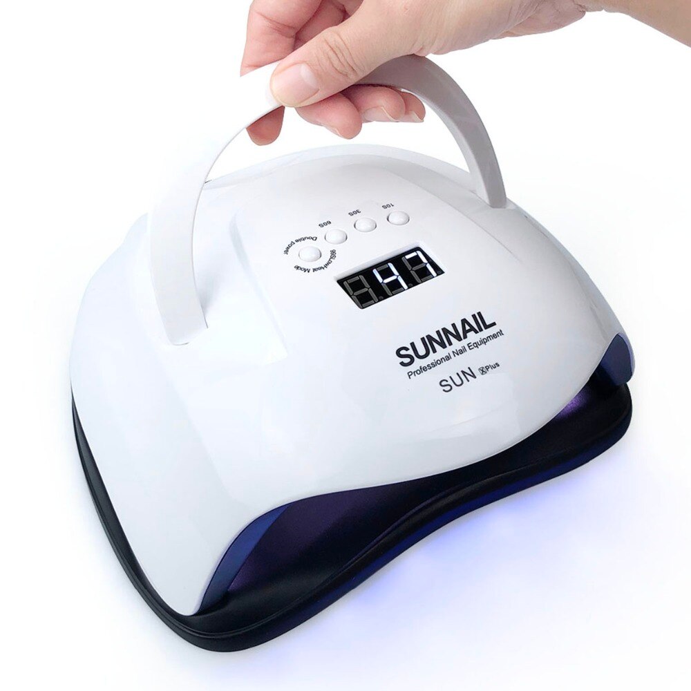 SUNNAIL-lampe professionnelle pour sécher Gel et manucure à la lumière solaire UV, équipement de traitement des ongles et des ongles, outil pour Nail Art, 80W: SUN X PLUS / UK