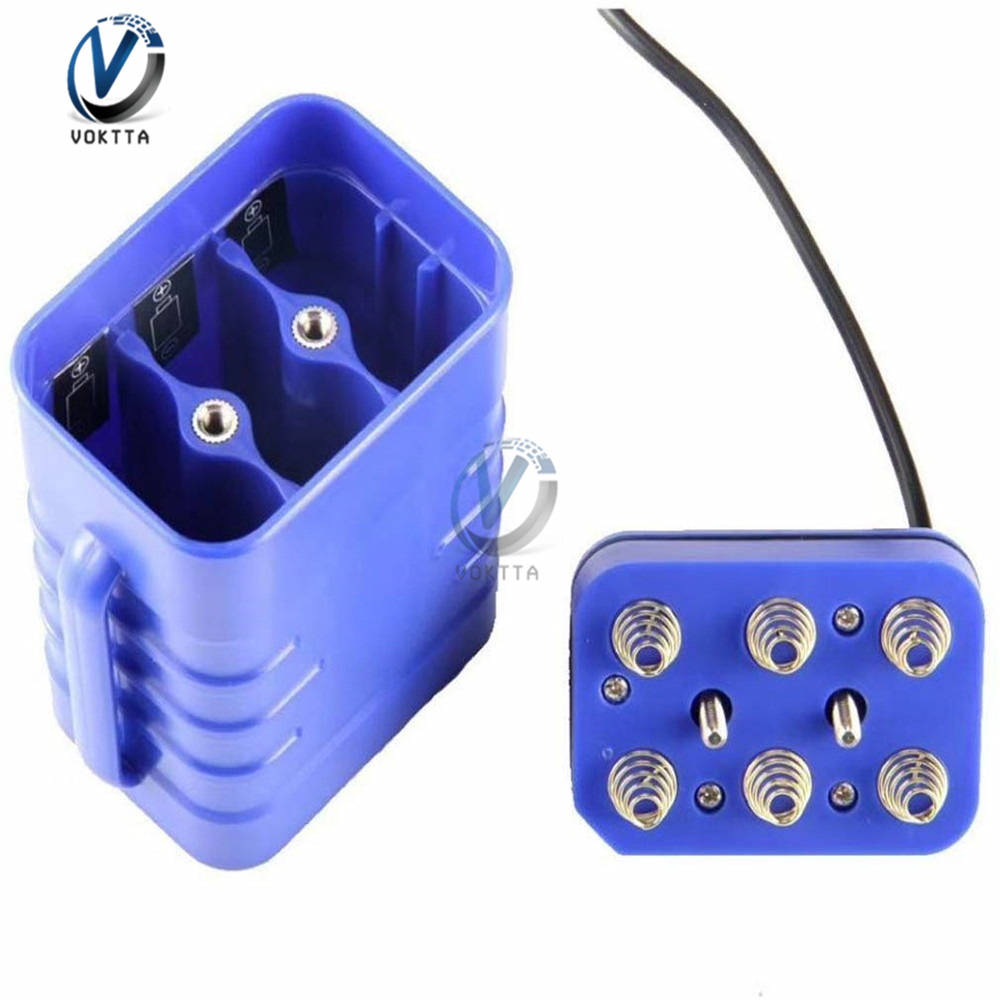 8.4V 6 Section 18650 Waterproof Safety Cycling Battery Pack with DC and USB Interface for 18650 Rechargeable lithium ion Battery: Blue