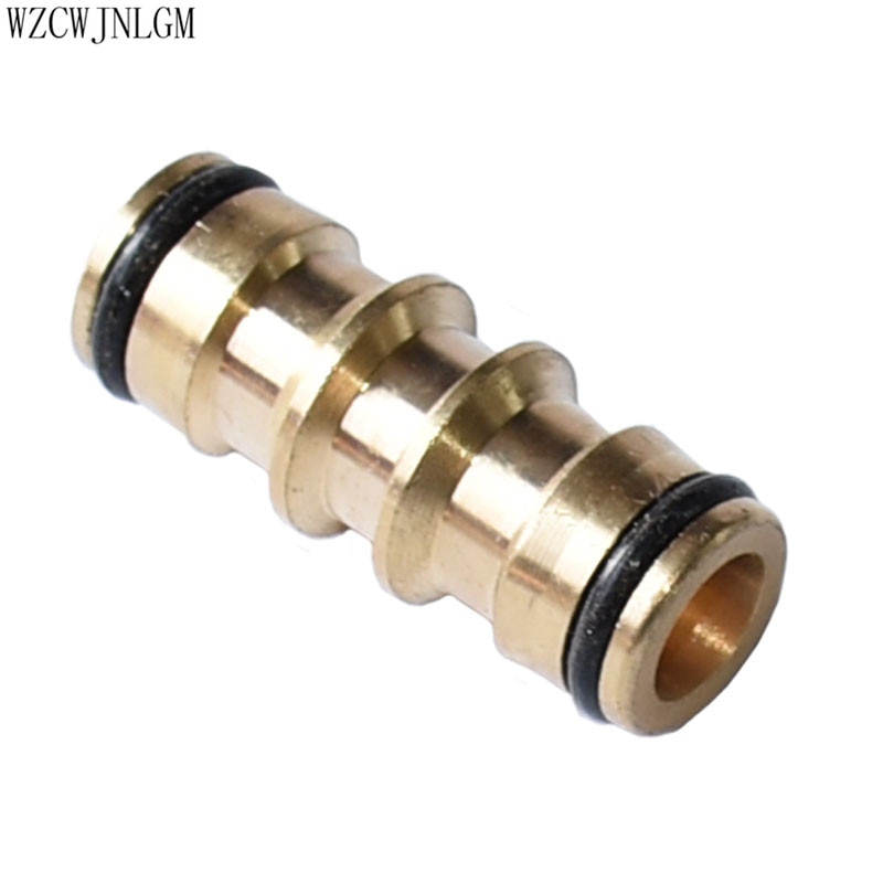 Puutarhakastelu messinki kaksisuuntainen pikaliitin letku huoltotyökalu adapteri puutarhakastelu 5/8 " liitin 1 kpl