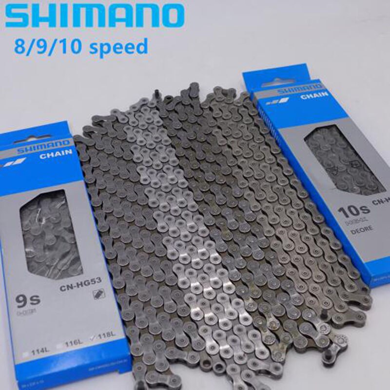 Shimano HG53/HG54/HG93/HG95 UG51 8 9 10 Speed Ketting Mountainbike MTB Met Connector Pin QR