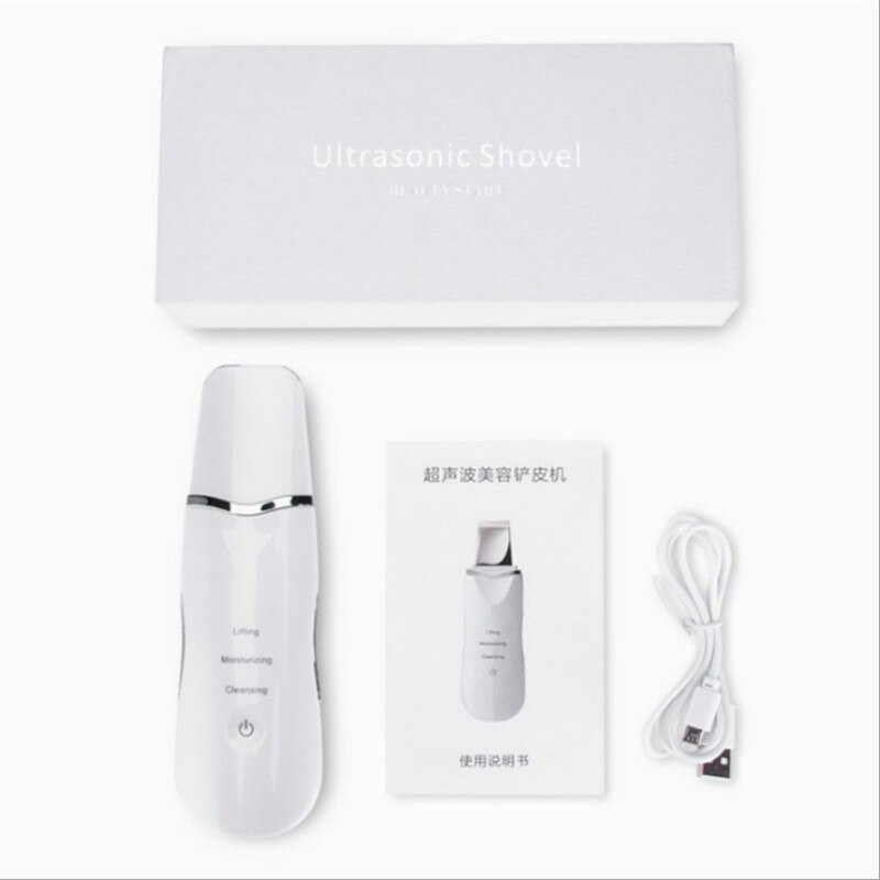Electric Mini Blackhead Remover Device Rejuvenation Skin Tightening Deep Pore Clean Scrubber Ultrasound Machine USBcharging