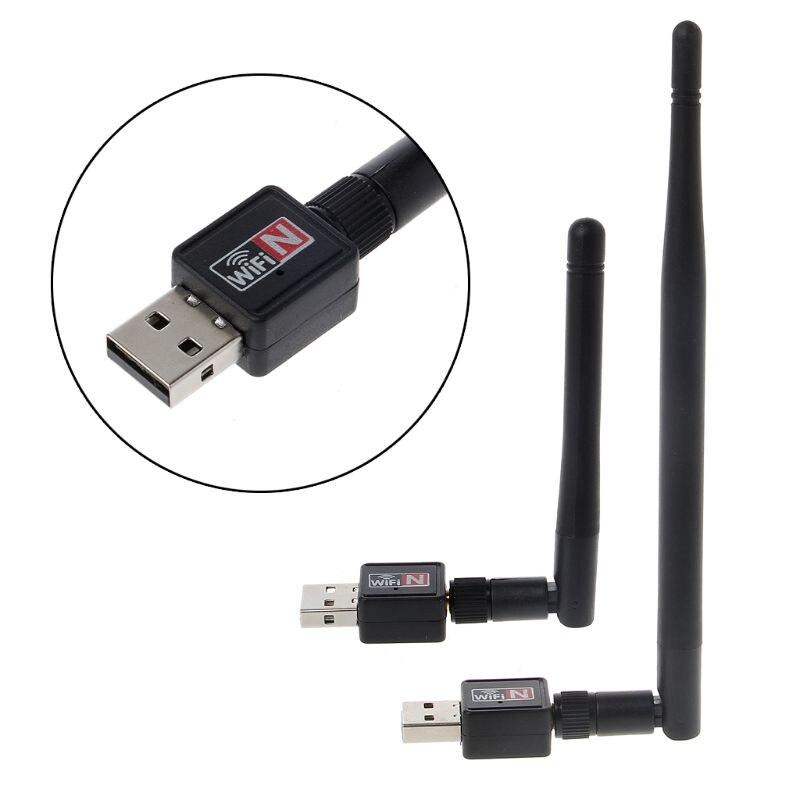 Wifi Adapter 150Mbps Antenne Netwerkkaart Pc Wifi Ontvanger Draadloze Wifi Adaptador Kaart Versterker Wi Fi Ontvanger Wifi Adapter