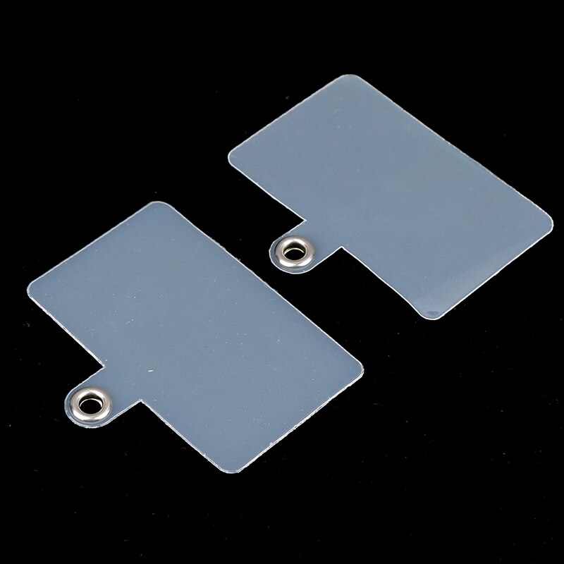 2Pcs 5.5*4Cm Plastic Kaart Om Haak Een Opknoping Koord Koord Voor Mobiele Case, universele Heavy Duty Vervanging