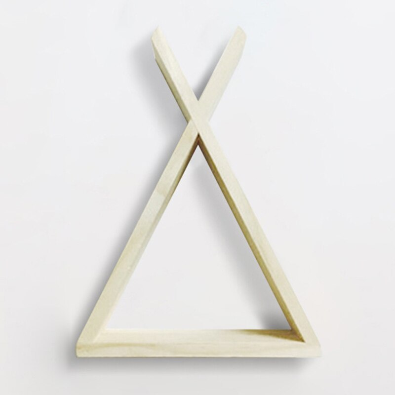 Wohnkultur nordisch freundlicher Baby Holz Gabel Lagerung Regal Dekorative Für freundlicher Zimmer Zauberstab Regal Hause Wohnzimmer JJJSN11439: Holz