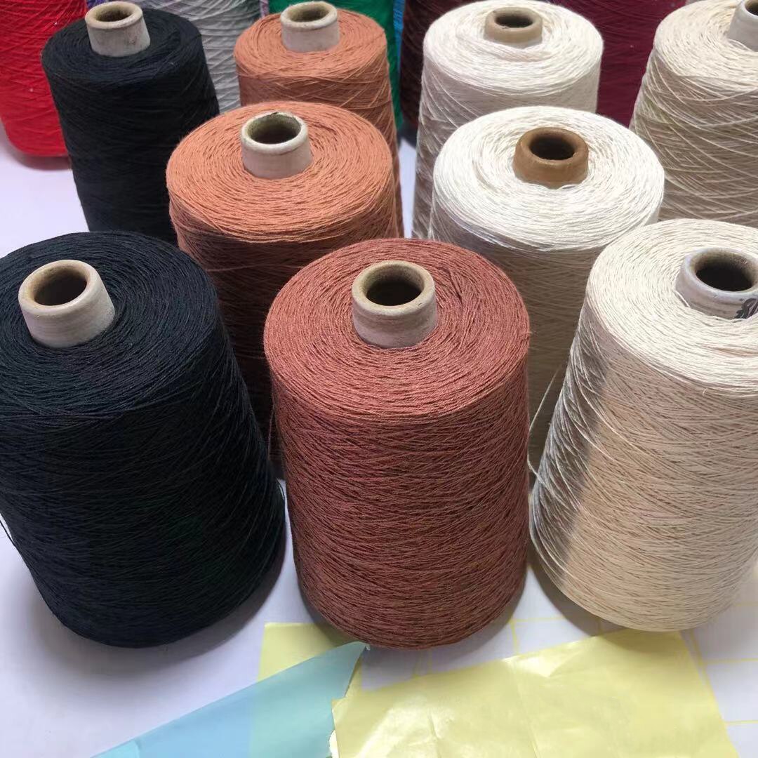 Hilo de lino 500 para tejer, hilo de encaje n. ° 8 para tejer a mano, de ganchillo, de lino natural puro, de verano, ZL59, 100% g