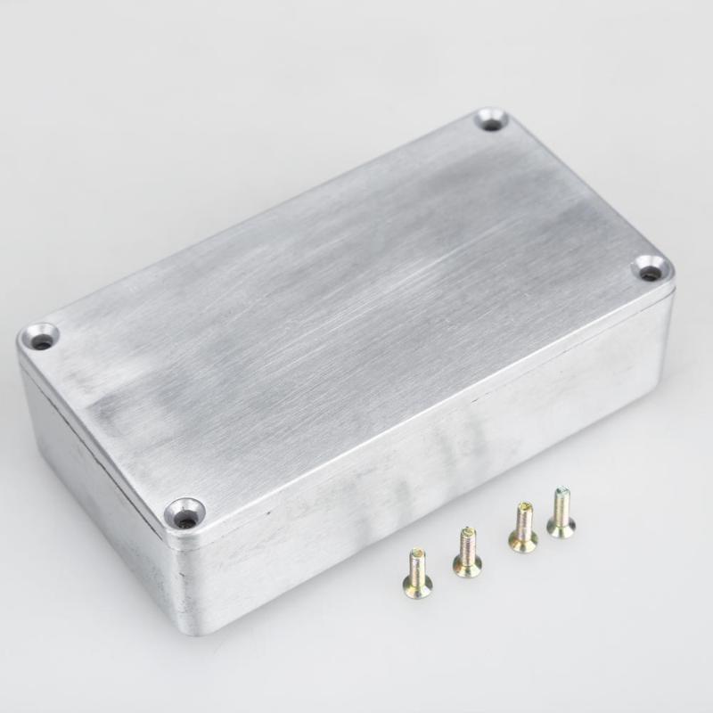 1590B Stijl Effecten Pedaal Aluminium Stomp Box Behuizing voor Guitar Instrument Gevallen Opslag Houder Gitaar Accessoires