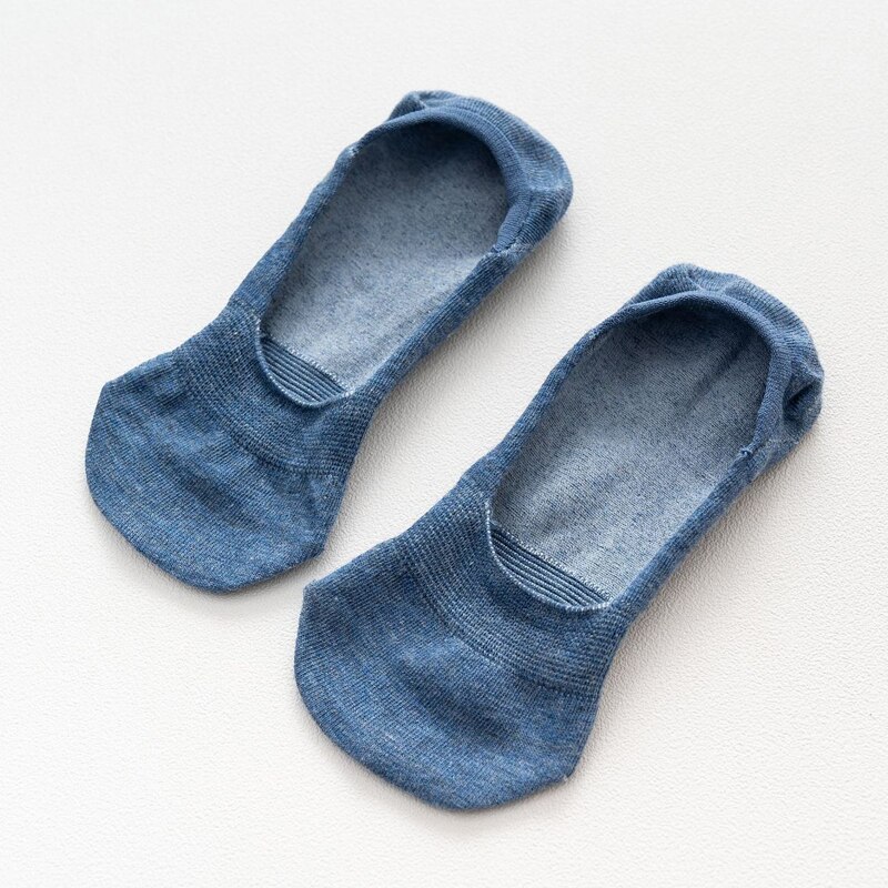 Meias curtas para mulheres, 5 pares/lote algodão meia-chinelo invisível antiderrapante engraçadas meias brancas