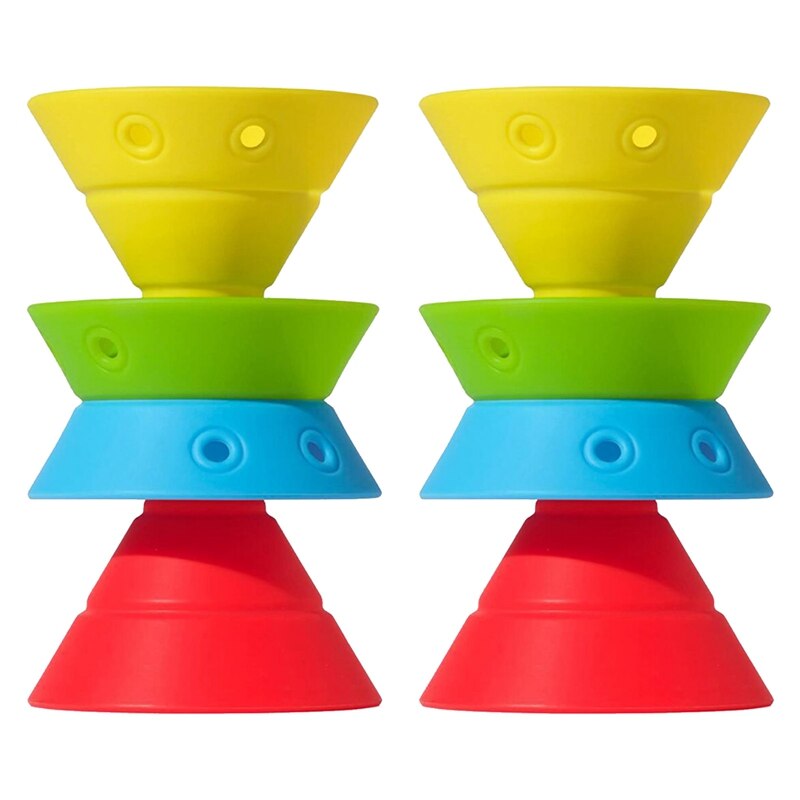 Kids Brain Development Early Education Toy Multicolor Convertible Cones Building Toys Parent-child Interactive Game