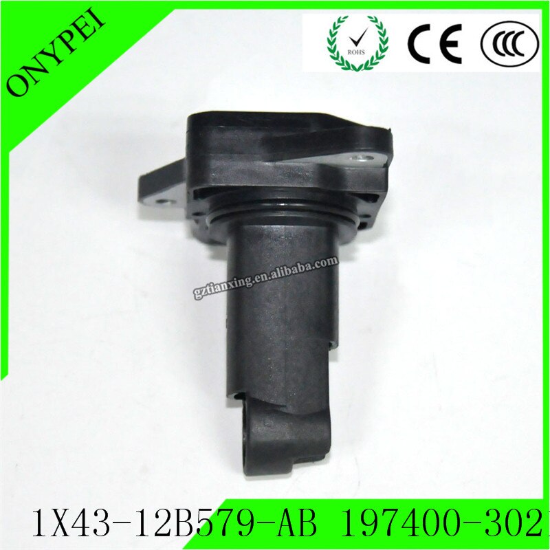 1X43-12B579-AB 197400-3021 Mass Air Flow Meter Sensor For Land Rover LR2 LR3 Jaguar XJ8 XJR 1X4312B579AB 1974003021