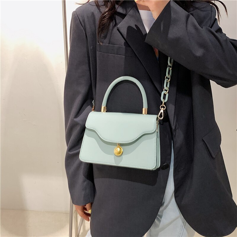 Kleine Flap Crossbody Tassen Voor Vrouwen Pu Lederen Draagtas Luxe Messenger Bag Lady Effen Kleur Schouder handtas