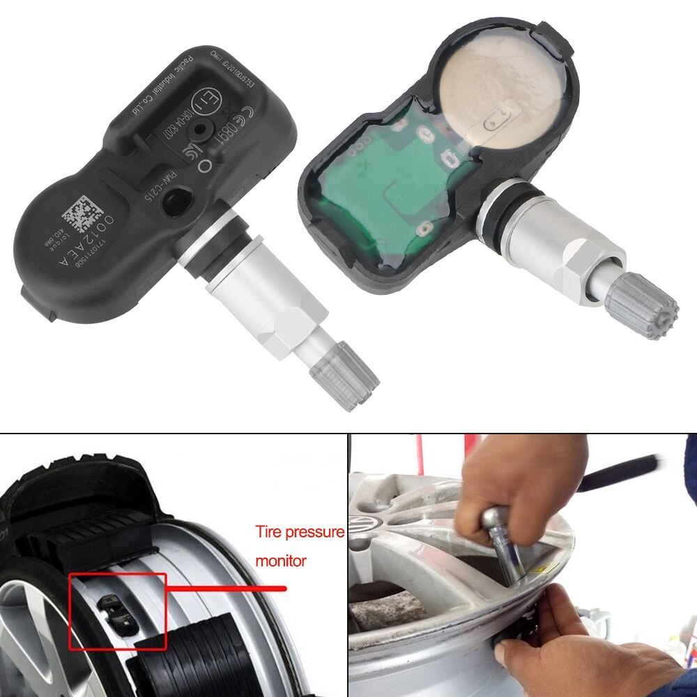 1/4 Stuks Sensor Tpms Sensor Auto Bandenspanning Monitor PMV-C215 Voor Toyota Land Cruiser Prado C-HR Camry 42607-48020