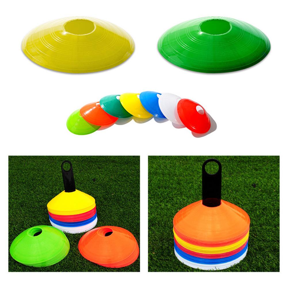 Platillo deportivo de entrenamiento de fútbol, 1 unidad, discos marcadores de conos, entretenimiento de fútbol, accesorios deportivos para deportes al aire libre