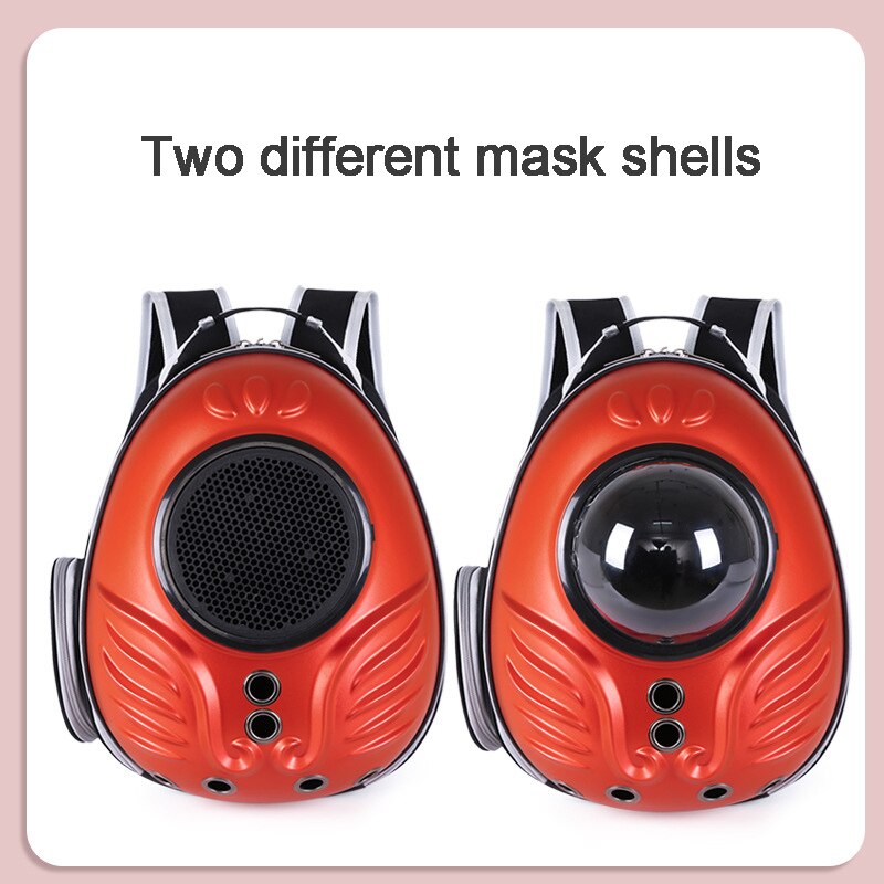 2022 Cat Bag Outdoor Carrying Bag Space Capsule Portable Pet Backpack Hard Shell Cage Shoulder Transparent School Small Dog Bag
