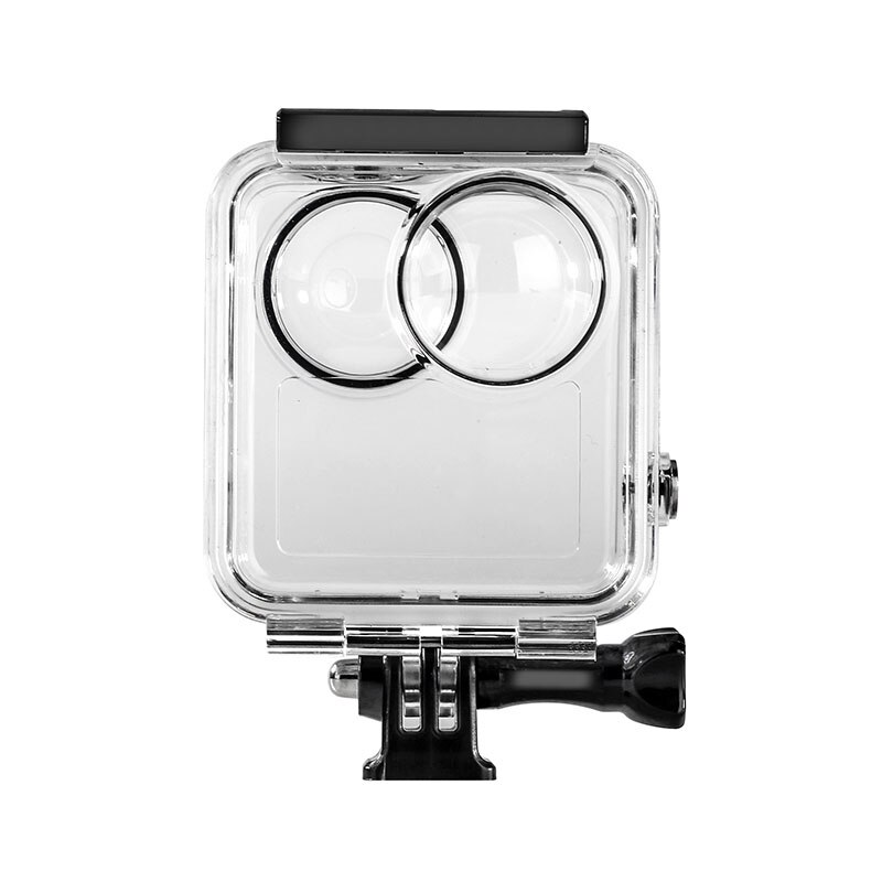 Funda impermeable para gopro max carcasa impermeable Cámara de Acción panorámica buceo caja protectora gopro max accesorios cubierta de buceo: Waterproof Case