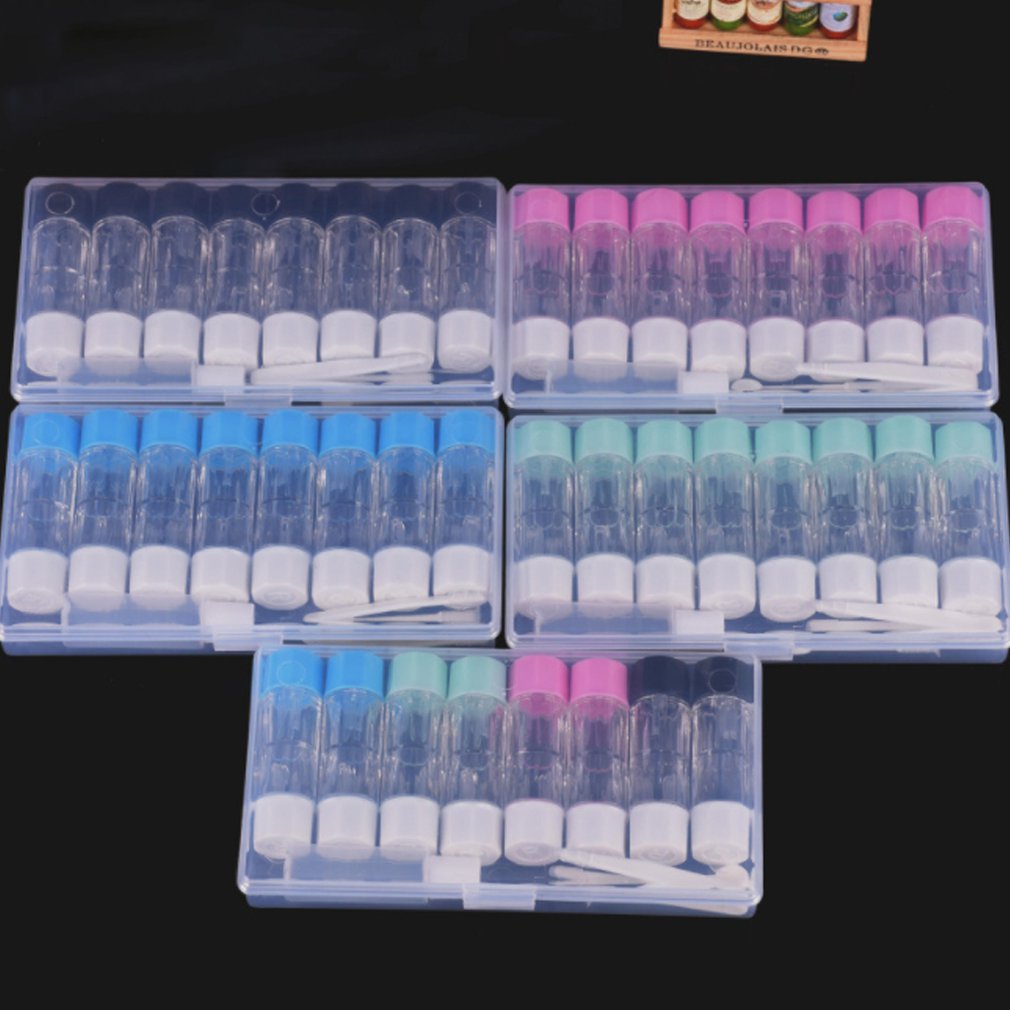 Rgp Hard Contact Lens Case Portable Storage Contact Lens Case Box Holder Container Outdoor Travel Contact Lenses Box
