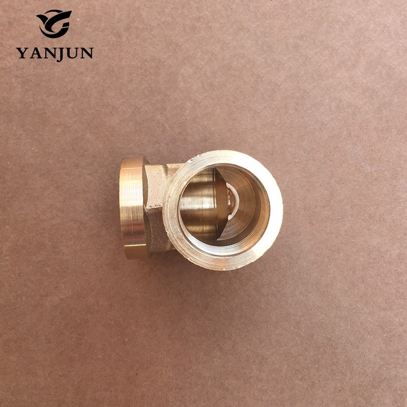 90 Degree Elbow 1/2"BSP Female to 1/2"BSP Female Brass Pipe Fitting Adapter