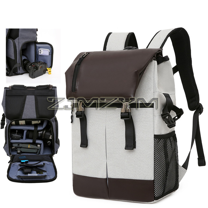 Multi-functional Camera Backpack Video Digital DSLR Bag Large Capacity Outdoor Camera Photo Bag Case