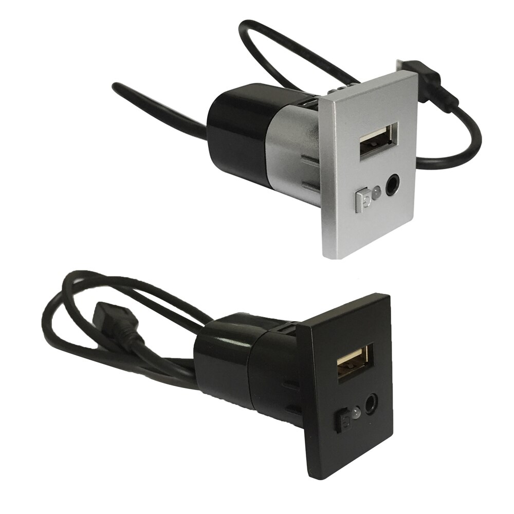Adaptador de Cable de ranura USB auxiliar para coche, Minireproductor de CD de Audio, interfaz, accesorios para Ford Focus 2 MK2 c-max kuga mk1