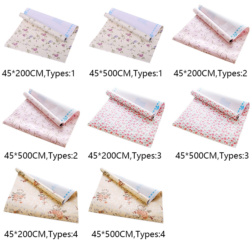 Kitchen Table Drawer Shelf Liner Contact Paper Self Adhesive Sticker Table Mildew Proof Anti Bacterial Cupboard Waterproof