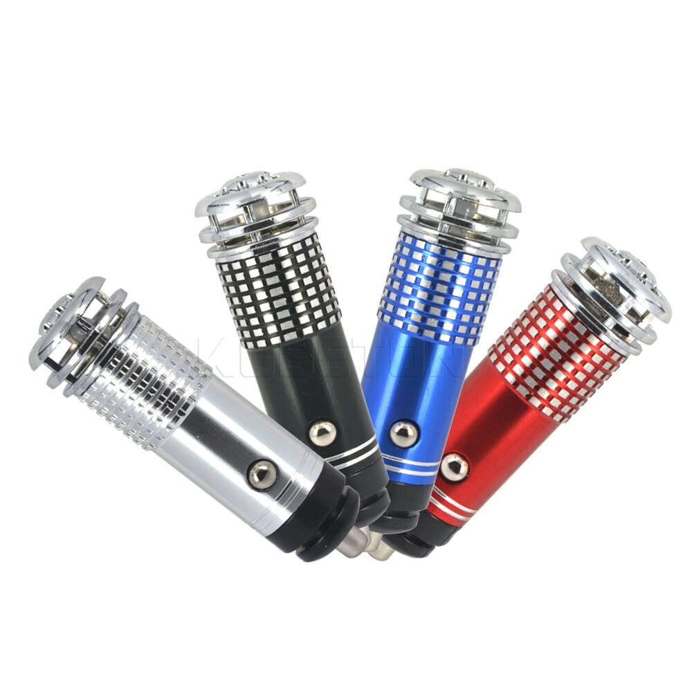 Mini Car Air Purifier 12V Mini Auto Car Fresh Air Ionic Purifier Oxygen Bar Ozone Ionizer Cleaner Car internal freshener