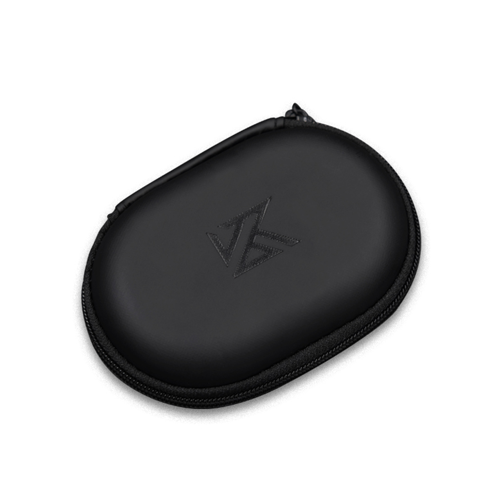 Original KZ boîte pour écouteurs Mini étui pour casque casque portabilité filaire écouteur paquet stockage ZEX Pro/EDX sacs pour écouteurs: CORAL