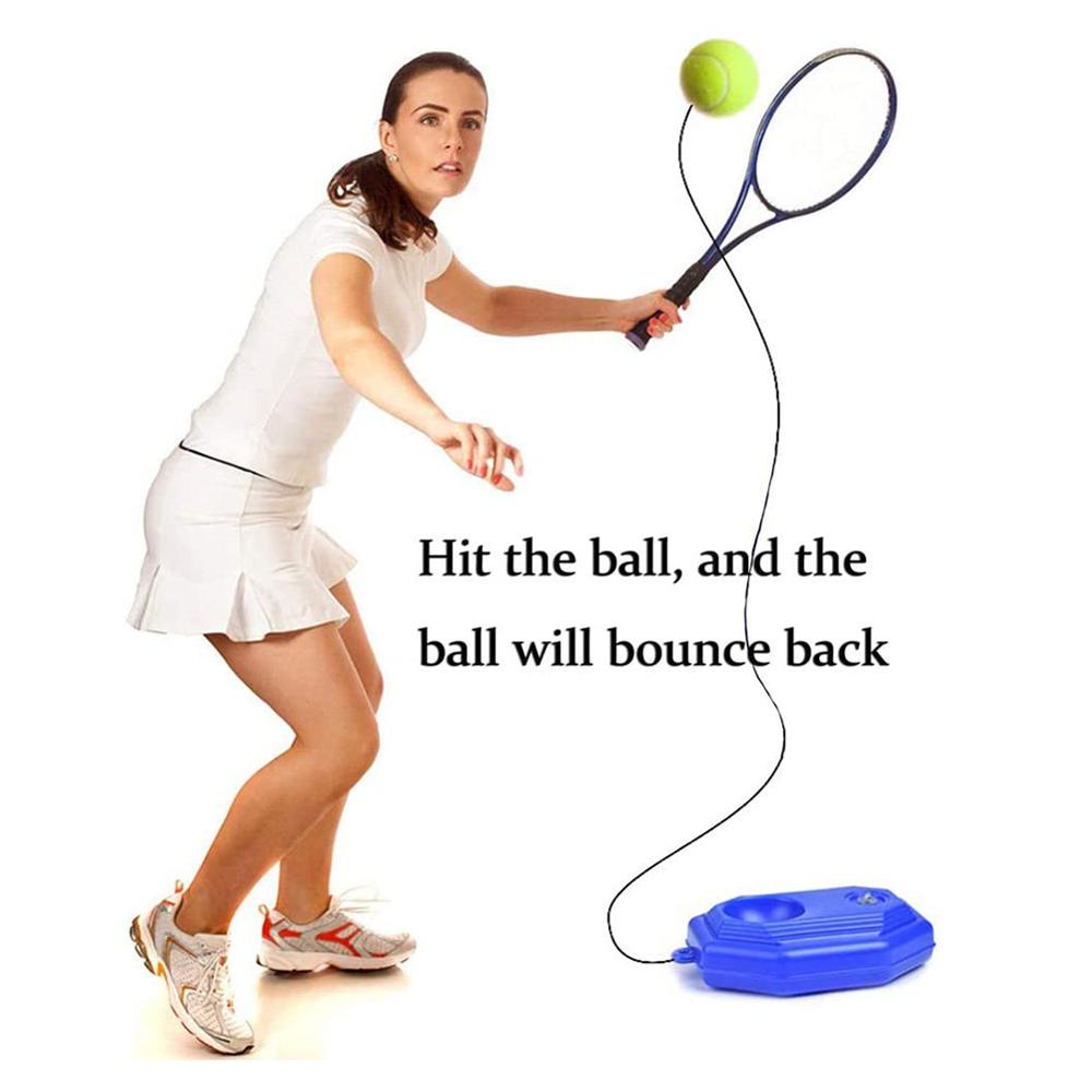 Tennis Praxis Trainer Einzelnen Selbst-studie Tennis Training Tool Übung Rebound Ball Baseboard Sparring Gerät Tennis Zubehör