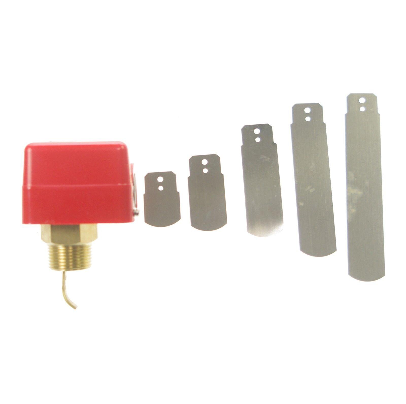 1" inch BSPP Thread 220V 3A Paddle Water Flow Control Switch SPDT Contacts