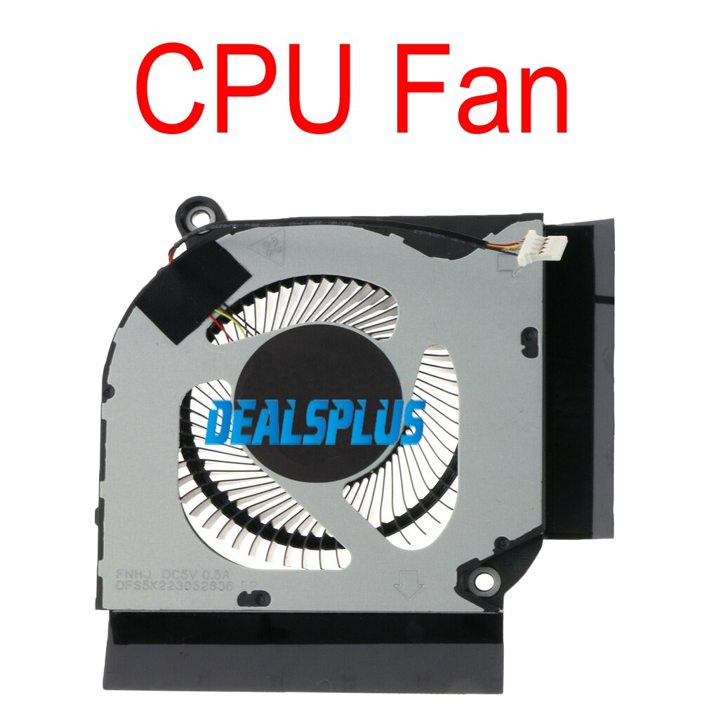 CPU GPU Cooler Cooling Fan For Acer Nitro 5 AN517-41 AN517-52 AN515-44 AN515-55 AN515-56 AN515-57 PH315-52 PH317-53 5V 0.5A: CPU FAN