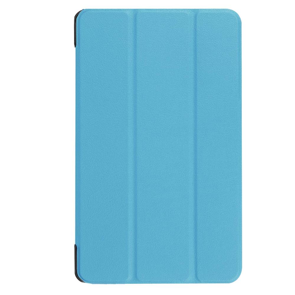Tablet Case For Samsung Galaxy Tab S2 9.7 inch T810 T813 T815C T819C Smart Case 3 Folding Stand Auto Sleep/Wake Back Cover: Blue