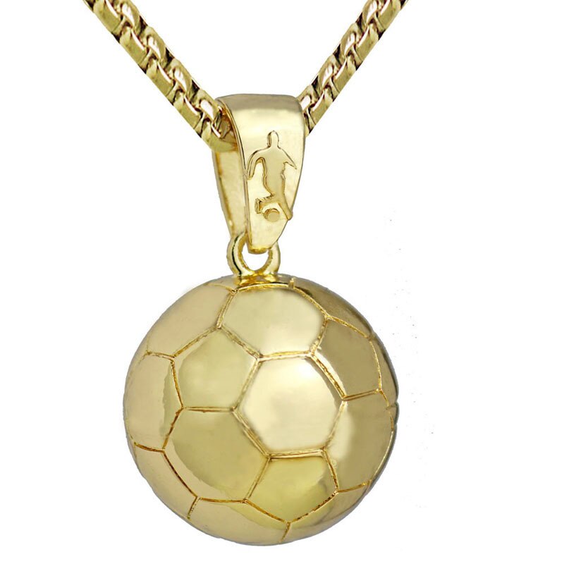BUDROVKY Basketball Anhänger Halskette Edelstahl Kette Halskette Frauen Männer Sport Hüfte hüpfen Schmuck: H
