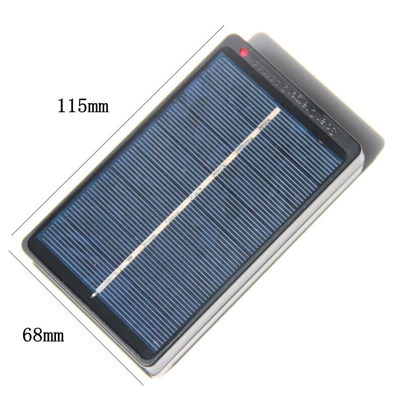 Chargeur de batterie solaire Portable AA / AAA 8W 4V, boîtier de charge pour piles AA et AAA, directe, sans batterie