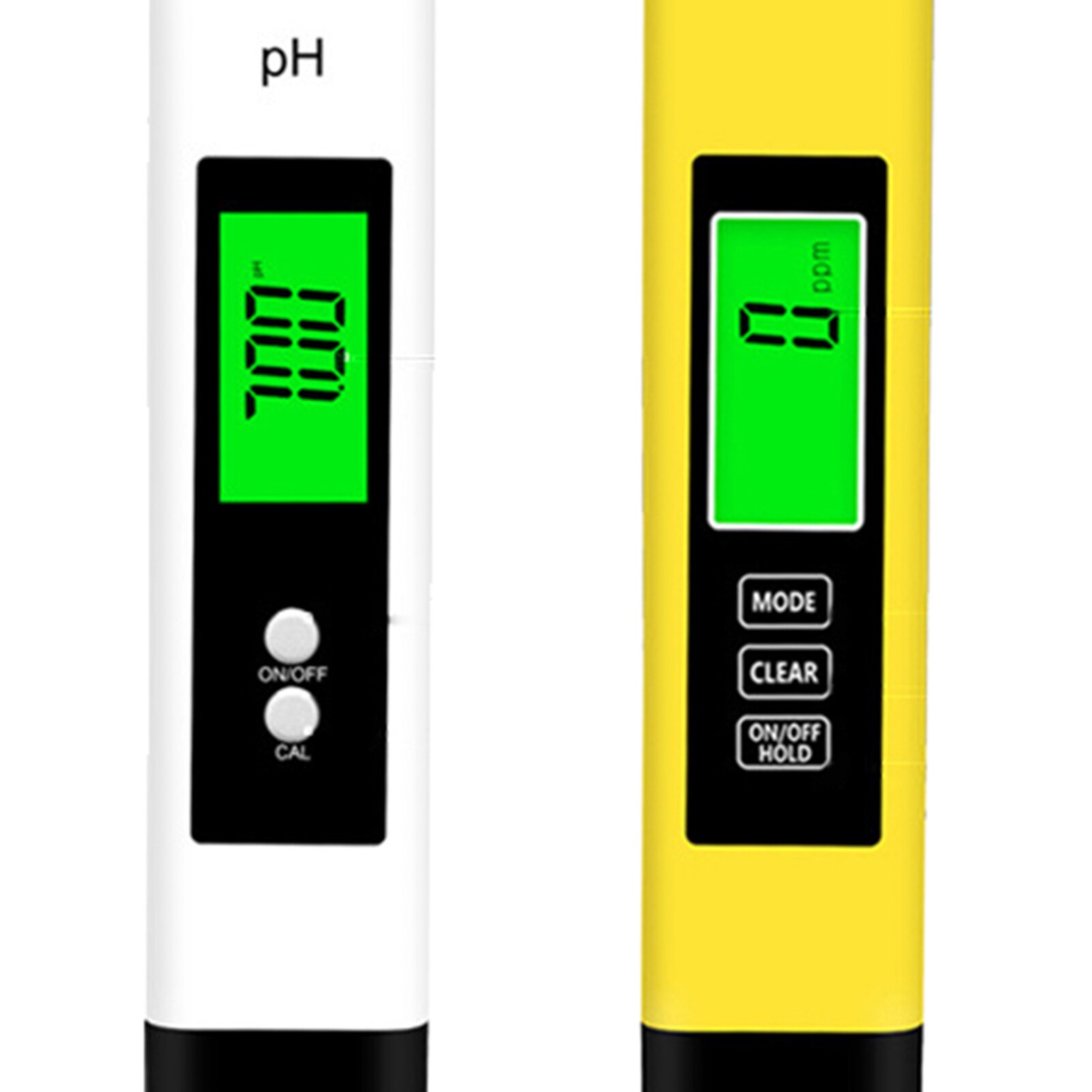 Digital PH Meter and TDS Meter Set 0~9990 PPM EC and Temperature Measurement
