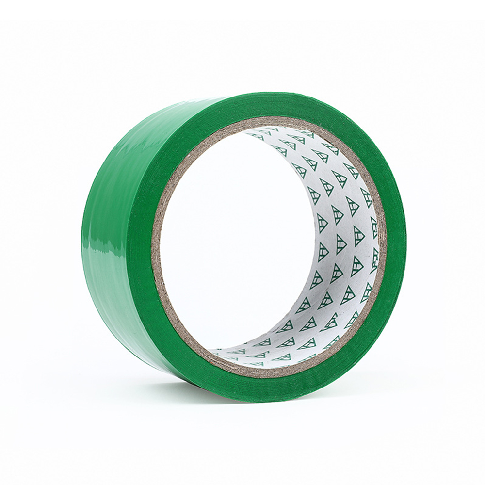 1-teiliges farbiges BOPP-Klebeband zur Verpackung, Staub- und Haarschutz, geeignet für Fabriken/Häuser/Schulen: green