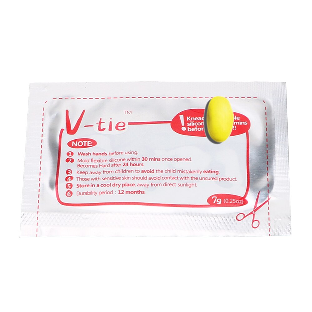 Stick Mud Moldable Glue Silicon Rubber DIY Kitchen Gadgets Self-setting Fix Cable Furniture Shoes Repair Tool Waterproof: Yellow