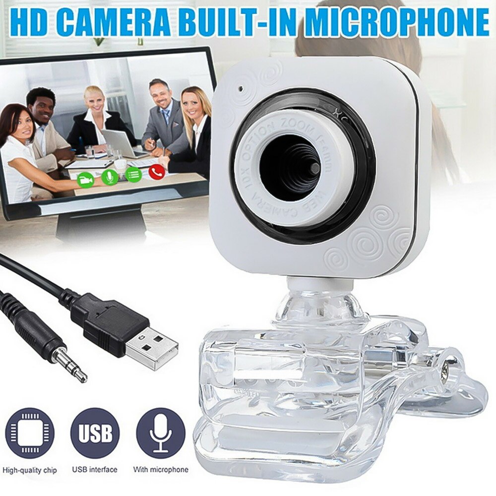 Usb Web Camera Voor Computer Pc Laptop Desktop 480P Webcam Met Microfoon Voor Live-uitzending Video Bellen Conferentie werk