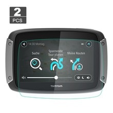 Protector de pantalla para TomTom Rider, pantalla de navegación GPS, 2 piezas, para TomTom Rider 40, 410, 400, 450, 550, 4,3 pulgadas