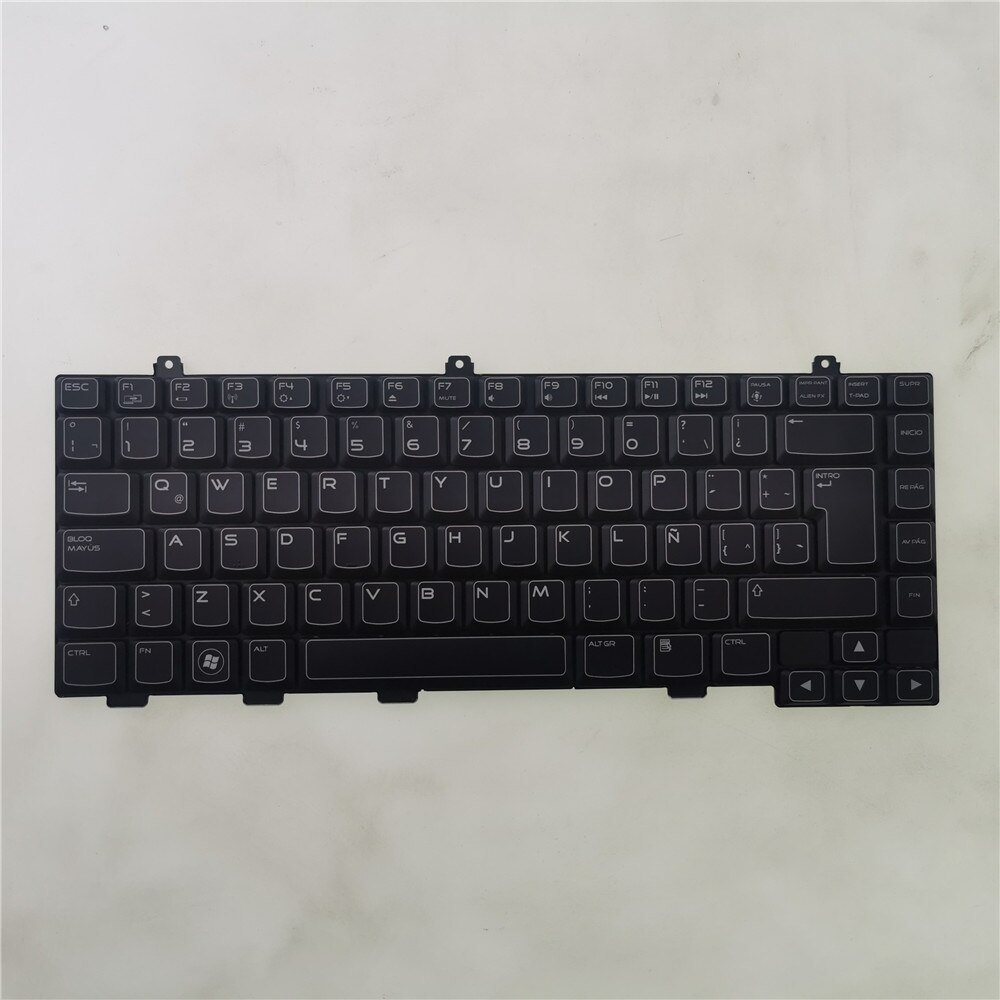 Original UK Keyboard For Dell Alienware M14X Laptop UK Backlit keyboard DP/N: 0TC9DN TC9DN PK130G81A13