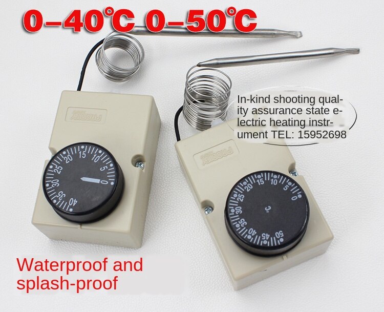 With Box Knob Thermostat 0-40 0-50 0-60 30-110-Degree Thermal Switch Mechanical Switch