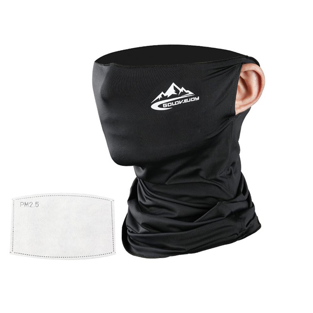 Multifunktionelt ansigtsdæksel 1 stk filter hovedbeklædning sports-pandebånd hals gamacher tørklæde åndbar bandanas til sol uv bandanas: 01