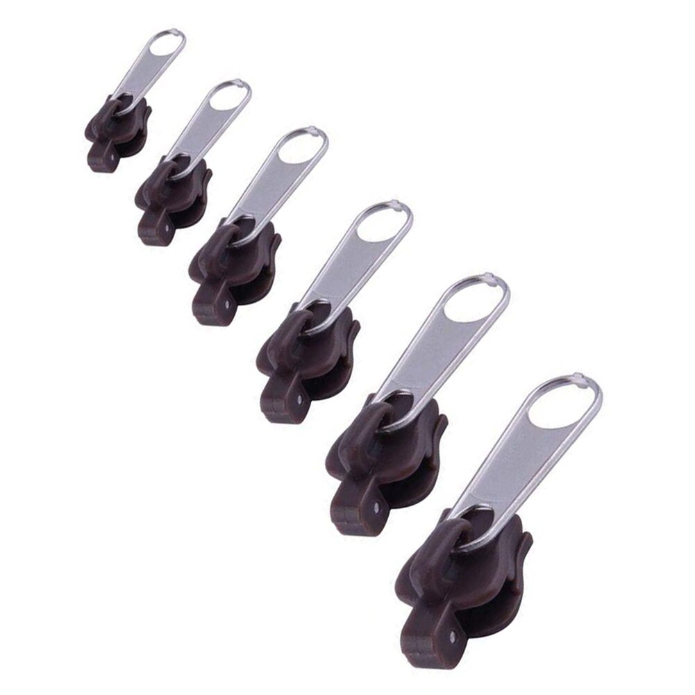 12pcs Universal Instant Fix Zipper Repair Kit Replacement Zip Slider Teeth Rescue Zippers Sewing Clothes Universal