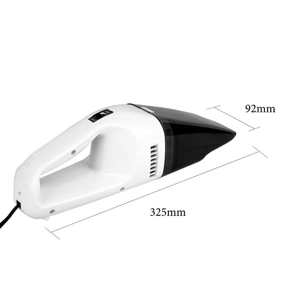 12V 60W Car vacuum Cleaner of Portable Handheld Wet & Dry Dual-use Super Suction 2meters