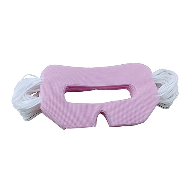 100Pieces VR Mask forVR Park Oculus Rift /Htcvive Mask Experience Center Use: pink