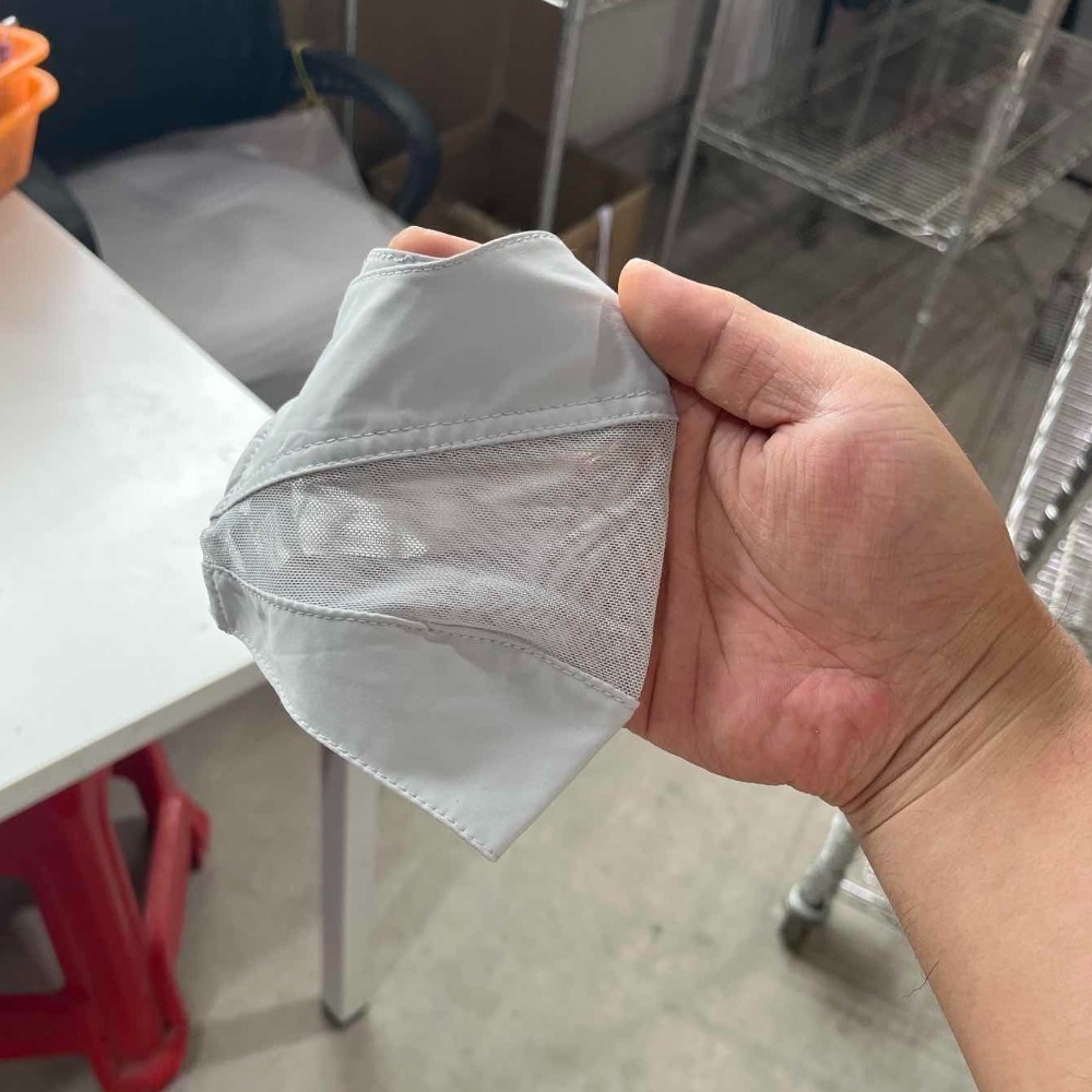 Elastischer UV-Schutz Eisseide Gesichtsschal Mesh Einfarbiger Sonnenschutz Gesichtsschleier Gesichtsmasken Anti-UV Gesichtsbedeckung Sport: Gold