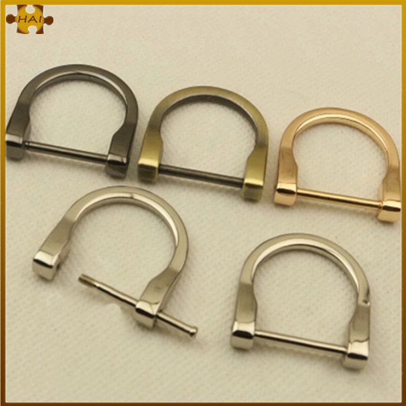 4 Kleuren Metalen Lamp Gesp Zak Accessoires Voor Tassen Voor Gemaakt De Tas Handvatten Afneembare Hardware Accessoires