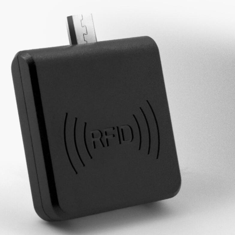 13.56Mhz Mini Usb Rfid Reader/Nfc Ic Kaartlezer Voor Android Mobiele Telefoon: black