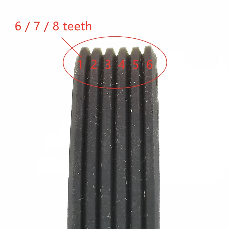 1pcs VEGA Elastic Belt 313EPJ 4 Ribs Motor Belt