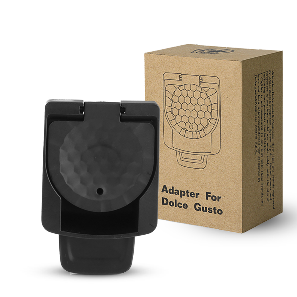 Adattatore per caffè ICafilas Adattatore per capsula riutilizzabili Dolce gusto con accessori per macchine da caffè Genio S ottavino: Cioccolato