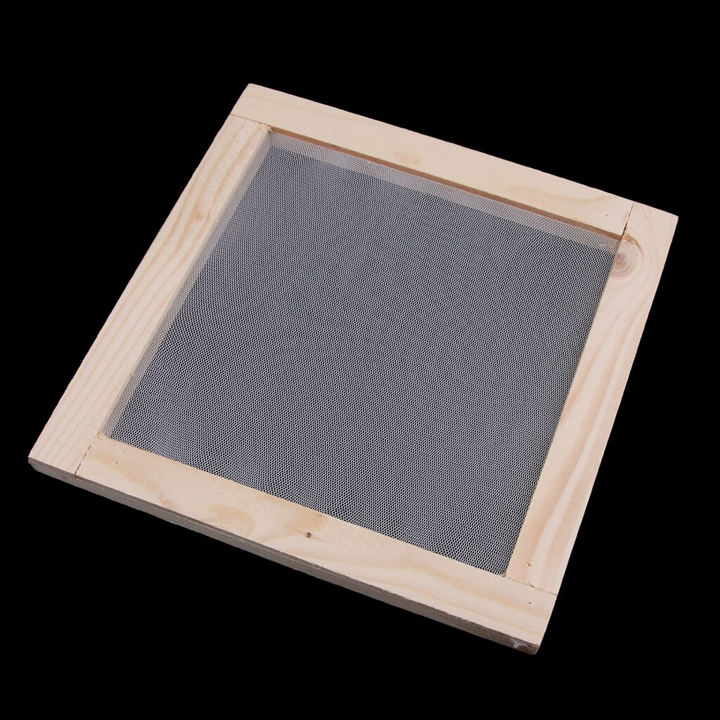 Handmade Paper Art Crafts Screen Frame Ancient Paper Making Method Wooden Paper Making Crafting Papermaking Mould Frame Screen